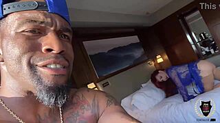 vanessa you rimjob queen rimmed then dicked rough interracial with screams and squirt