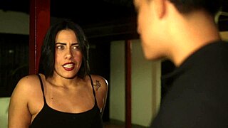 Curvy Brunette Milf Neighbor Shakes Big Ass In My Face To Welcome Me Home