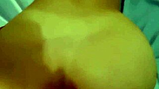 Chubby latina housewife bends over for husband's doggystyle pounding and cowgirl ride