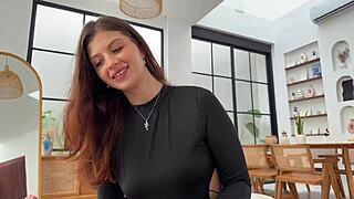 you catch stepmom on your panties then she rides your cock doggystyle?