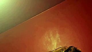 raw thrusts ignite her wild orgasm in fishnets leggings