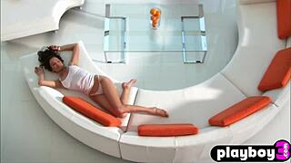 i love watching sexy big tits blonde milf sasha bonilova strip lingerie and pose her pussy