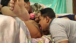 stepmom cheats husband in bengali 3some tight pussy hardcore bang