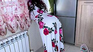 Juicy mature stepmom ass mouth anal fucked by aroused stepson