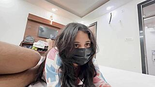 My desi Indian step sister home fun with Hindi audio girl vibes