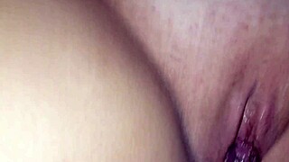 housewife moans from ass licking before massive anal creampie in missionary