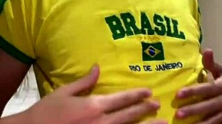 Does my big-boobed friend's short shorts make you throb?