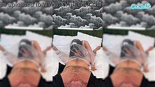 Tattooed milf wedding day passion cumshots on big tits