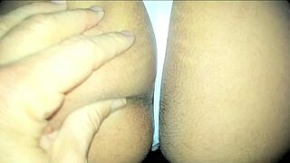 housewife moans from ass licking before massive anal creampie in missionary