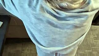 Beautiful Blonde Girlfriend Takes Anal Creampie And Ass Cumshot In Bedroom