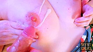 waking up riding curvy latina's big tits!