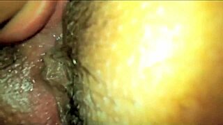 housewife moans from ass licking before massive anal creampie in missionary