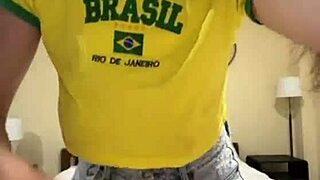 Does my big-boobed friend's short shorts make you throb?