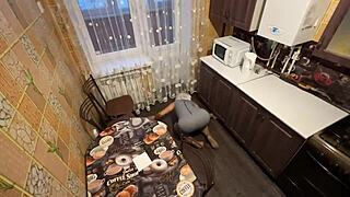 Mature Stepmom Cleans Floor But Takes Anal Pounding.