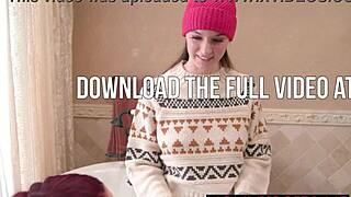 hot teen stepdaughter hazel moore licks stepmom jessica ryan in steamy bath