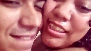 Sneaky stepmom gets bent over fucked hard by stepson in bathroom