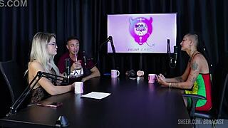 Bruna Carlos Sheer Red Lingerie Bora Cast Compilation