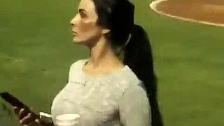 i love watching that milf's sexy ass shake in leggings at the stadium