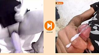 hey check out this tribute to hotty puttta 333 with her toys on webcam