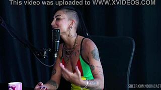 Bruna Carlos Sheer Red Lingerie Bora Cast Compilation