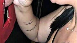 he enters booth fucks naughty married milf gloryhole right in front of cuck hubby