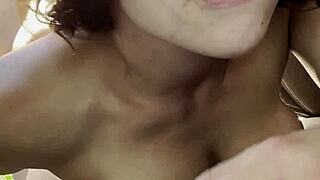 i stare into cam getting doggystyle fucked outdoors by stranger