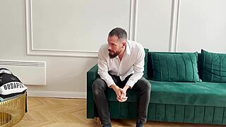 tiny perfect brunette black angel gags on huge cock then gets pounded