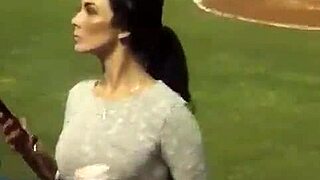 i love watching that milf's sexy ass shake in leggings at the stadium