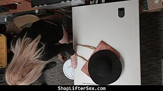 Stepgrandma and Teen Punished for Mall Theft Sex!