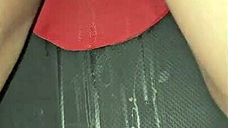 he enters booth fucks naughty married milf gloryhole right in front of cuck hubby