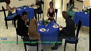 A Wife And Stepmom's Big Tits Ass Tease Game