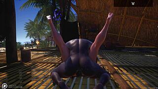 big ass curvy milf tanya dresses as sexy halloween maid. she squirts on nero's big black cock