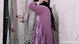 indian couple unleashes bedroom passion in hot doggystyle fuck