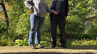 Horny bbw stepmom hairy pussy outdoor public tease