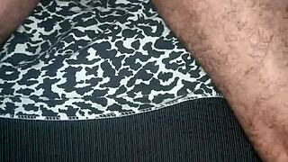 Milf's monster cock anal training stretches gaping asshole wide