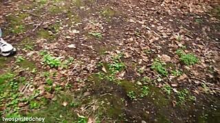 naked ladies kiss lick and dive wet pussies outdoors dripping.