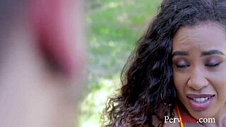 Demi Sutra's Ebony Stepsis Stalked And Fucked By Creepy Brother