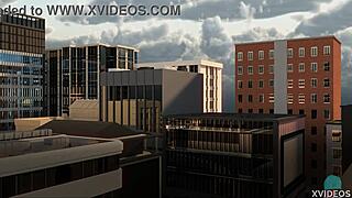 Bound College Teen Milf Principal Miranda Pro Sucks Monster Cock