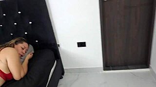 horny milf slut deepthroats my cock while stepsis showers homemade pov