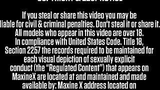 Inked Maid Camille Black Doggy Pounds Busty Lesbian Nympho Maxine X