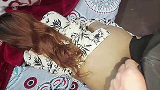 Viral stepsister sneaks into sister-in-law's bedroom for rough play