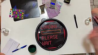 two girls hot cfnm dice cum contest with precum weighing stroking instructions levels