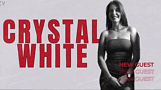 Fiery Runaway Bride Crystal White's Wild Anal Double Cock Interview And Fuck Fest Part 1!
