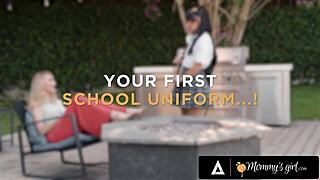 KENDRA JAMES TURNS STEPBAE KIMMY KIMM INTO HER LESBIAN SEX TOY!