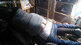 Lighting Up Night Fucking Latina Milf In Green Side Thong