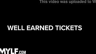 Kinky Big Tits Stepmom Joins Girlfriend Threesome