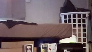 Young Kinky Amateur Works Out Her Mature Fetish Body POV Homemade