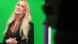 Vixenplus Milf Brandi Love Spit Roasted By Two Monster Bbcs Deepthroat!