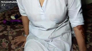 Feel my curvy sensual Indian body Amrozia teasing with dirty talk fingering and toys up close