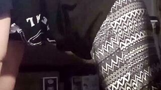 Young Kinky Amateur Works Out Her Mature Fetish Body POV Homemade